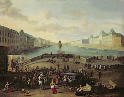 Pont Neuf, Paris, 1665-69 by Flemish School
